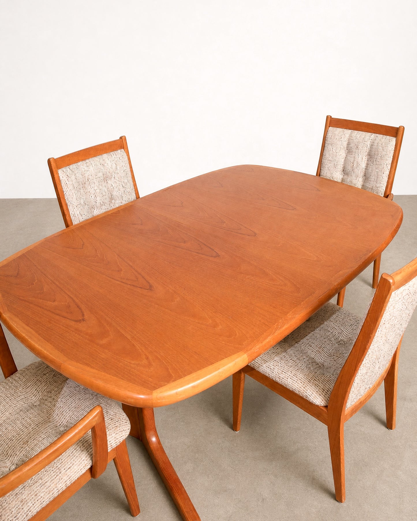 MCM Teak Dining Table Set by Northern Industries