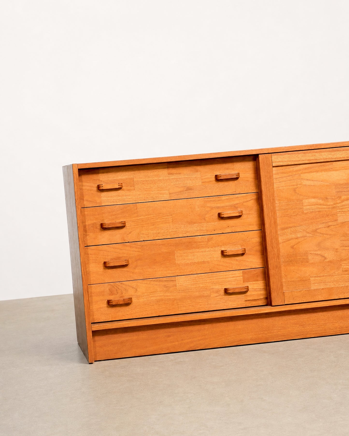 MCM Danish Teak Cabinet by Domino Møbler