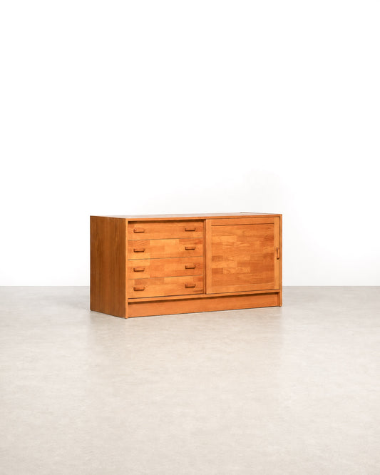 MCM Danish Teak Cabinet by Domino Møbler