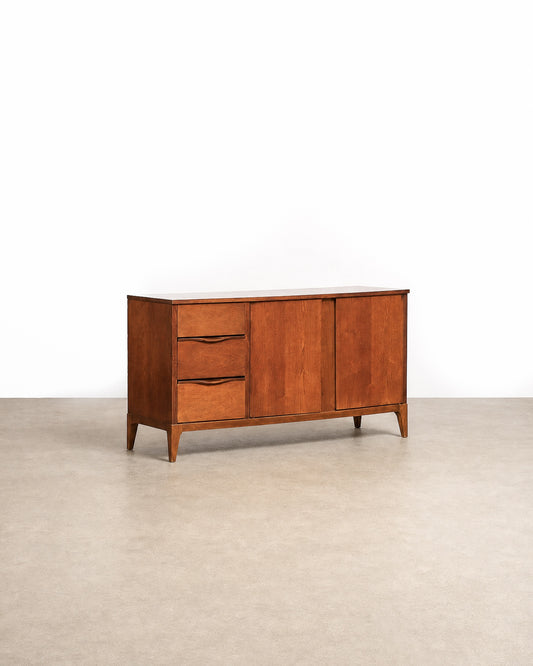 MCM Dark Walnut Credenza by KF Furniture