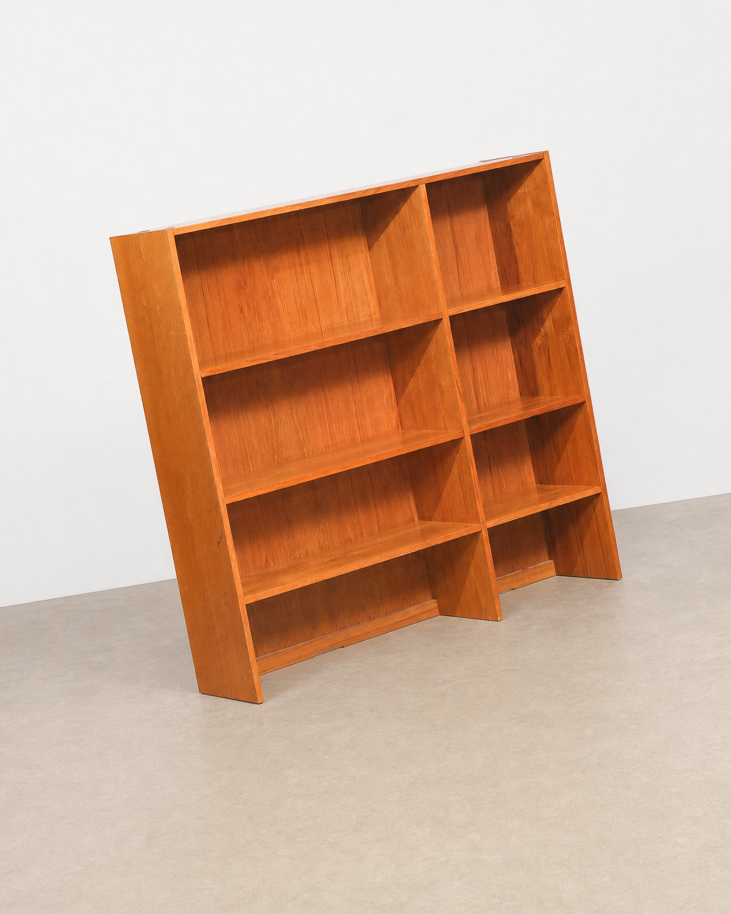 MCM Danish Teak Bookcase by Domino Møbler