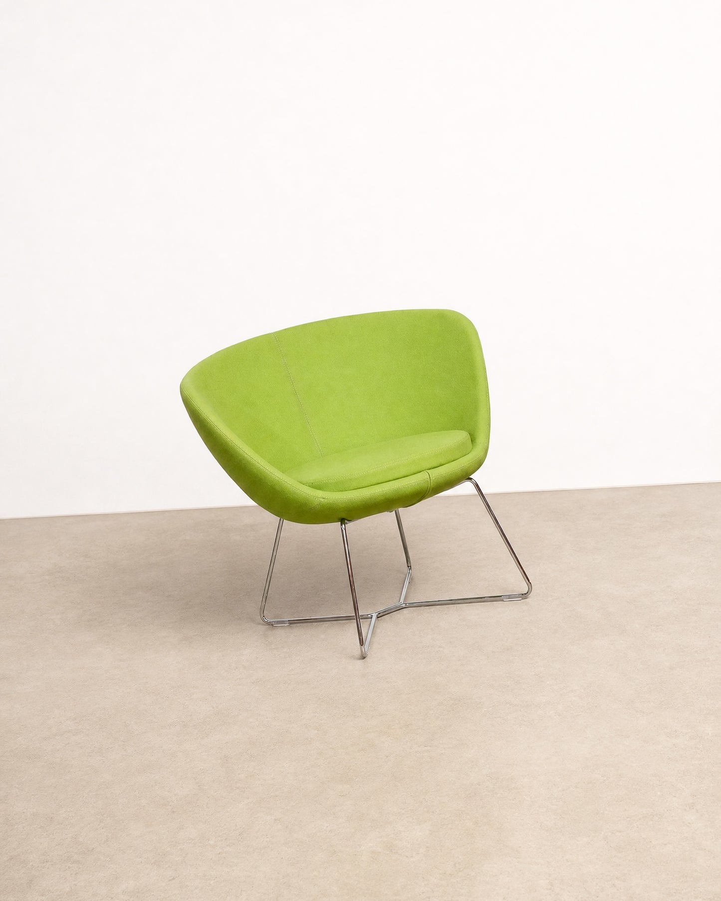 Lime Green Modern Lounge Chair