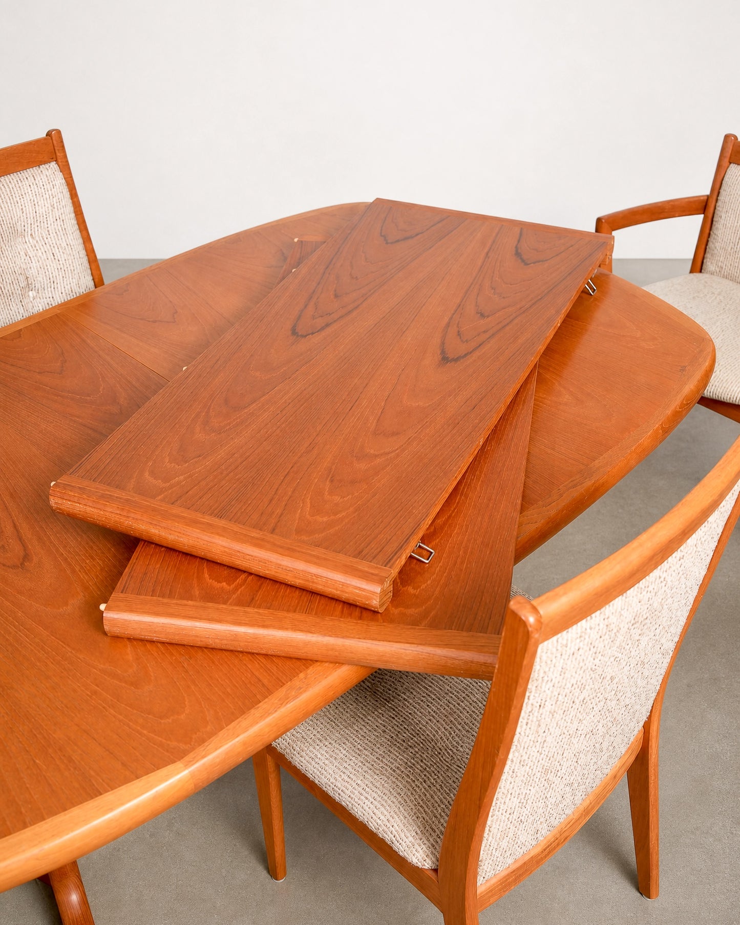MCM Teak Dining Table Set by Northern Industries