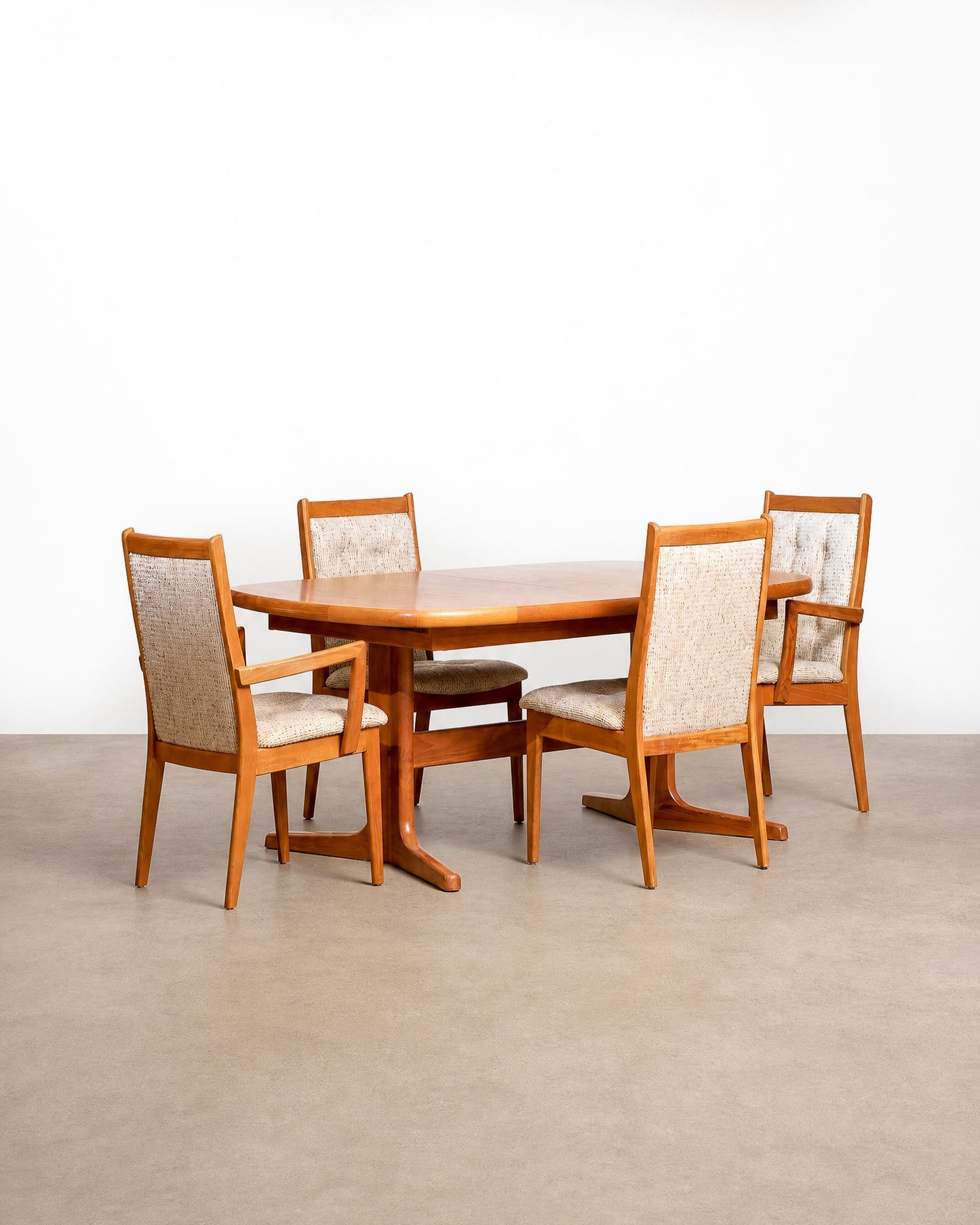 MCM Teak Dining Table Set by Northern Industries