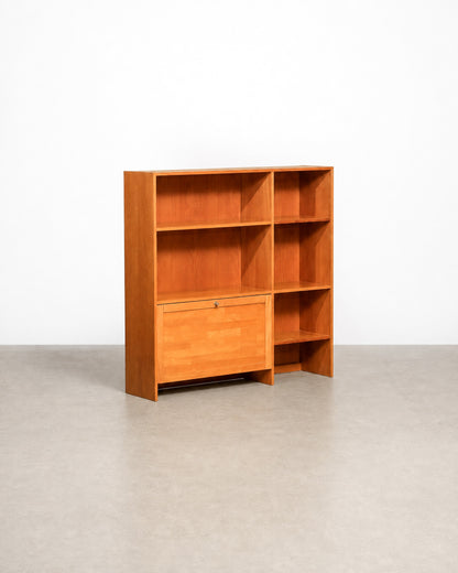 MCM Danish Teak Bookcase / Cabinet by Domino Møbler