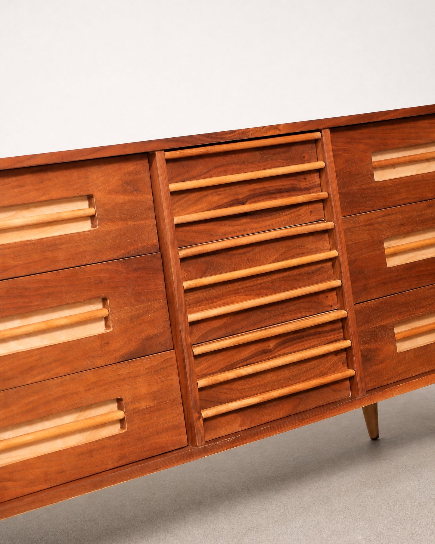 MCM Dark Walnut Dresser (1960s)