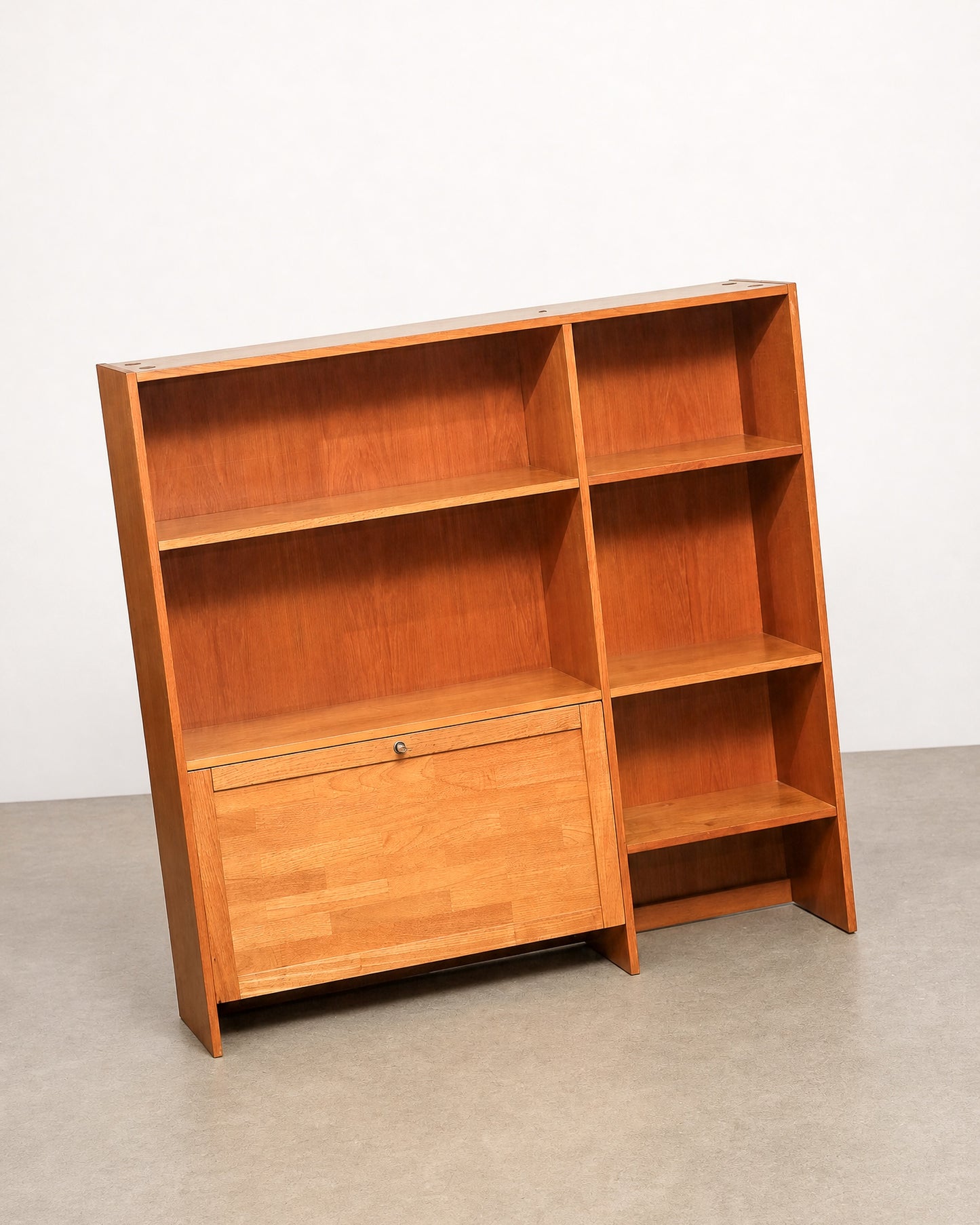 MCM Danish Teak Bookcase / Cabinet by Domino Møbler