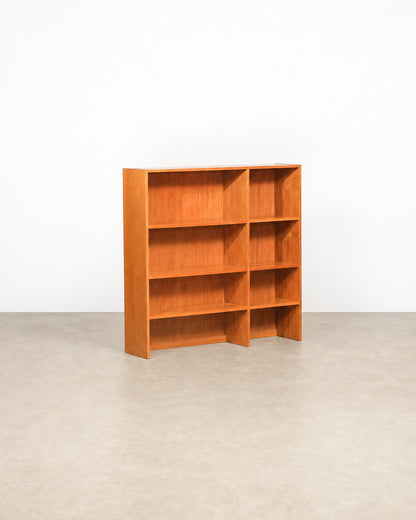 MCM Danish Teak Bookcase by Domino Møbler