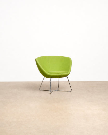 Lime Green Modern Lounge Chair