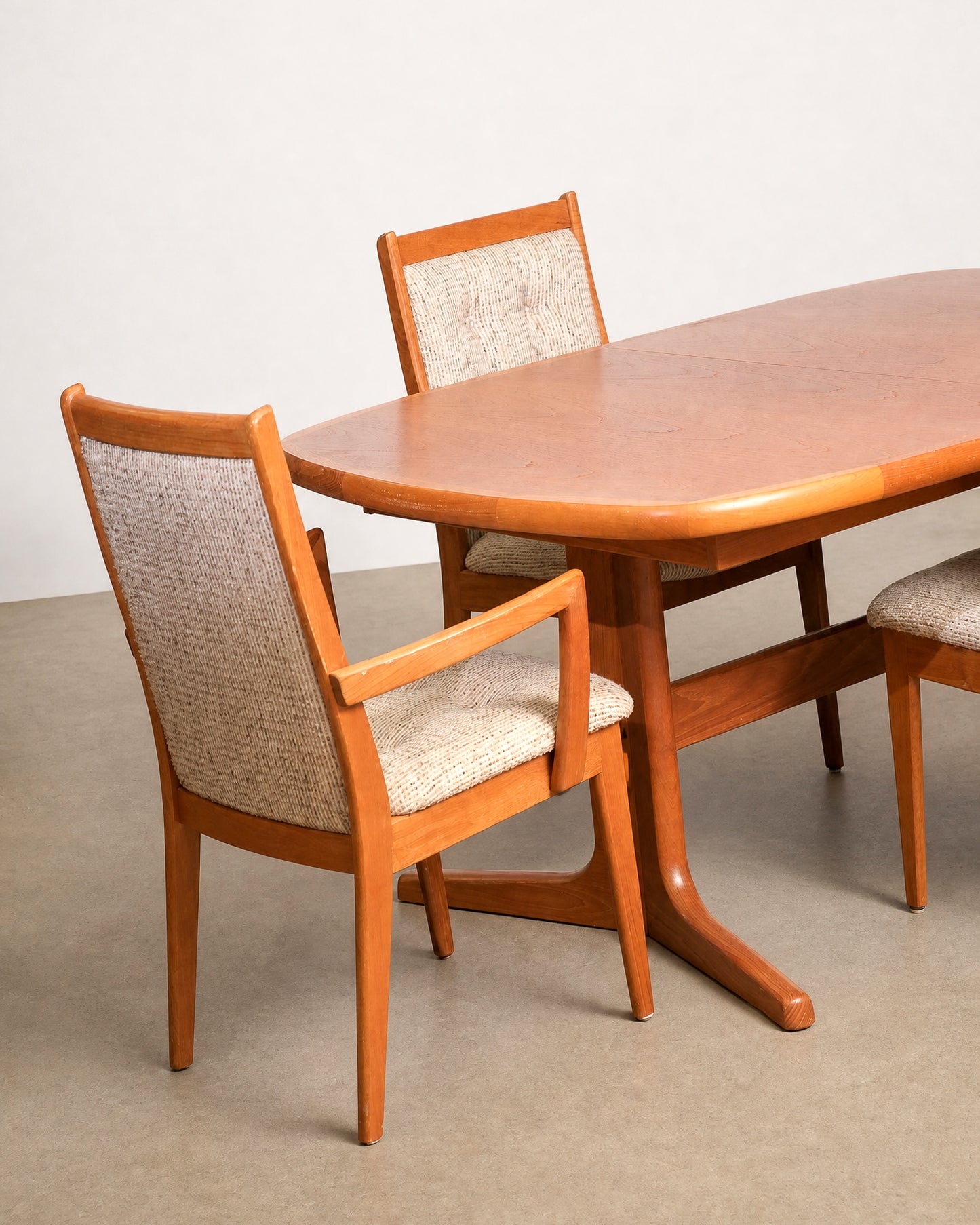 MCM Teak Dining Table Set by Northern Industries