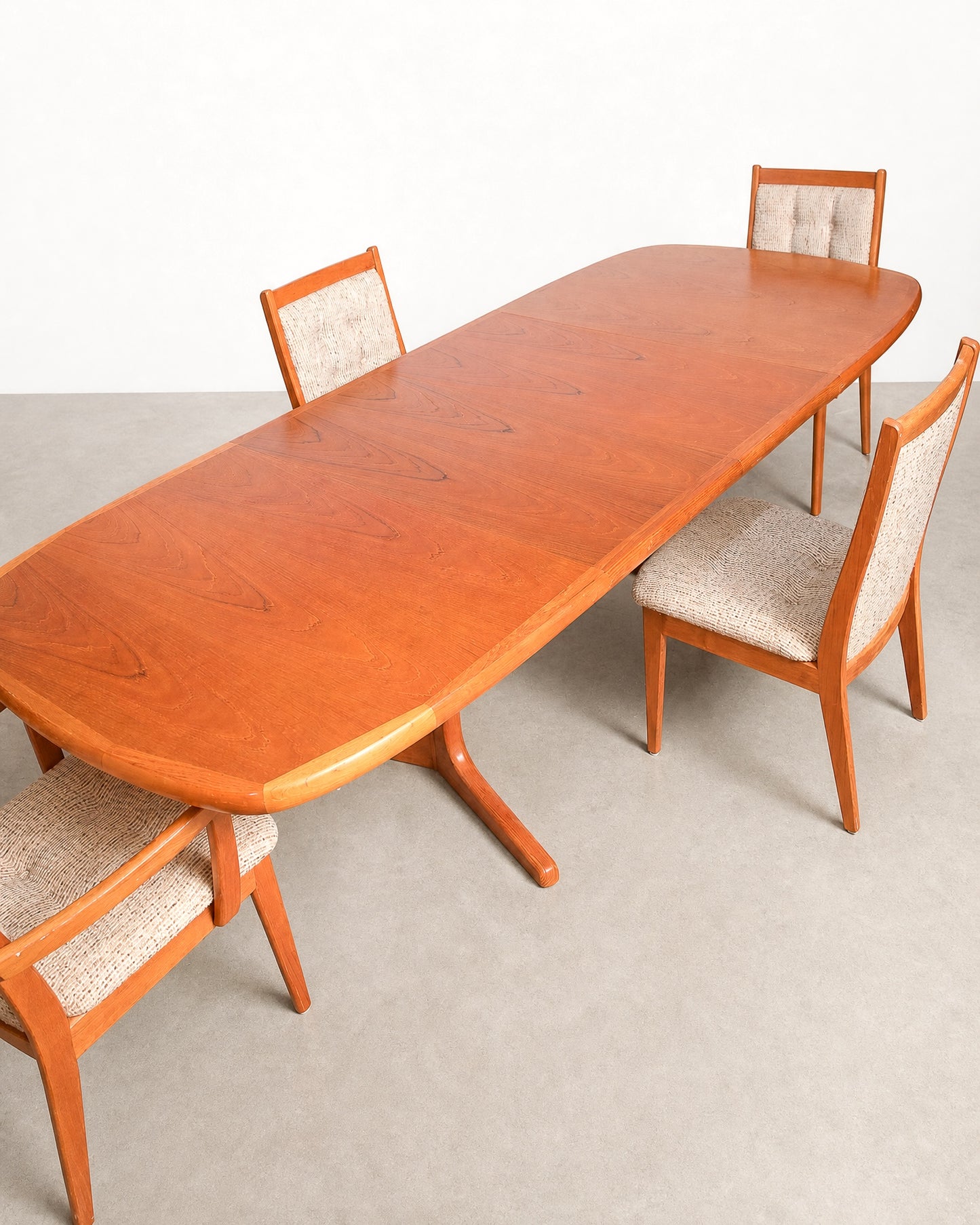 MCM Teak Dining Table Set by Northern Industries