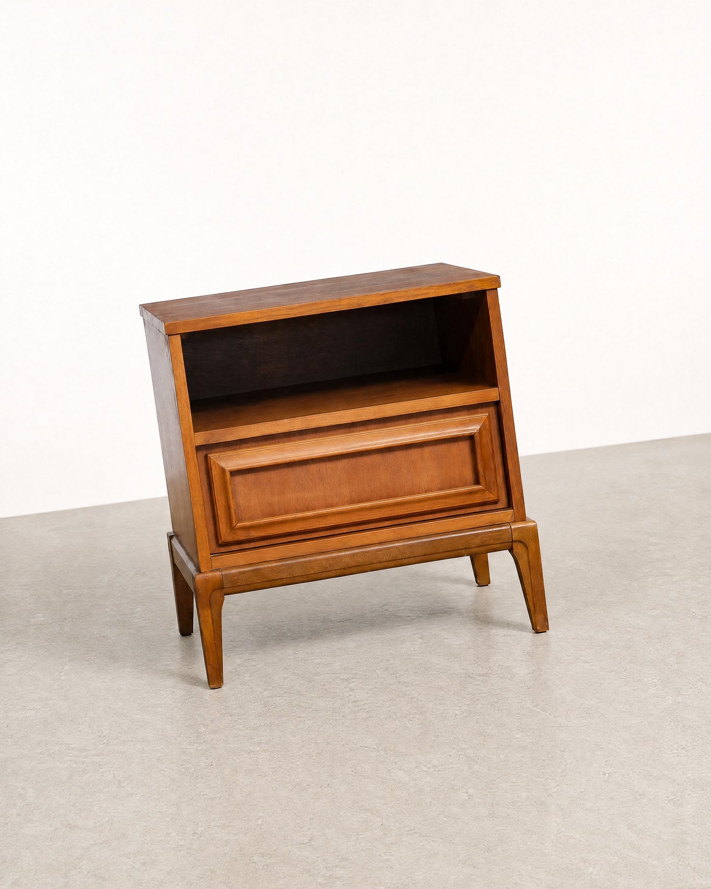 MCM Walnut Nightstand (1960s)