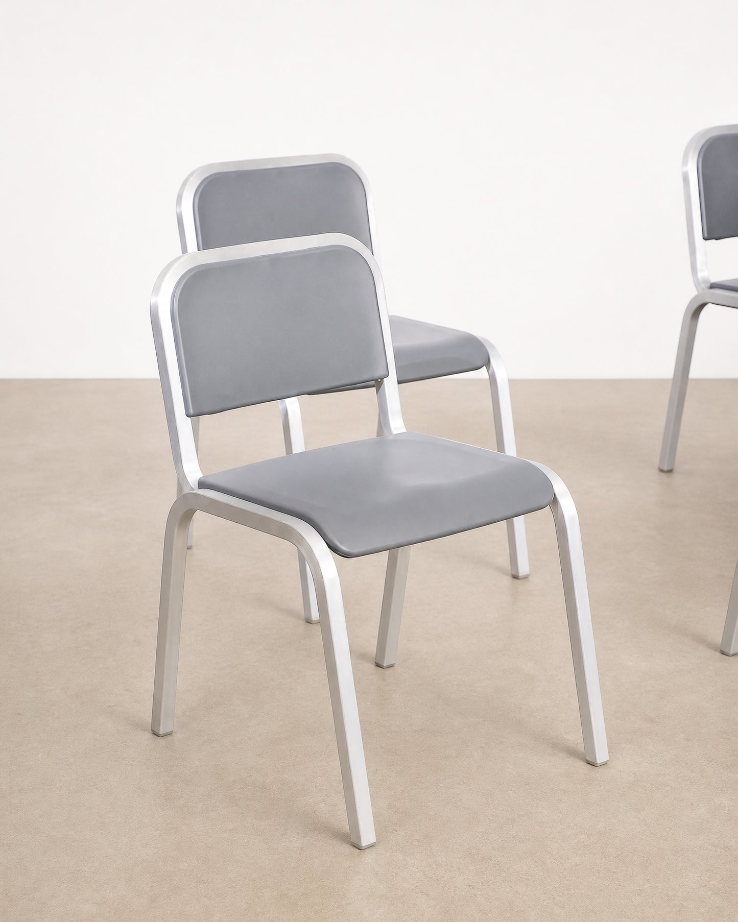 Emeco 1951 Chair Set by Sottsass