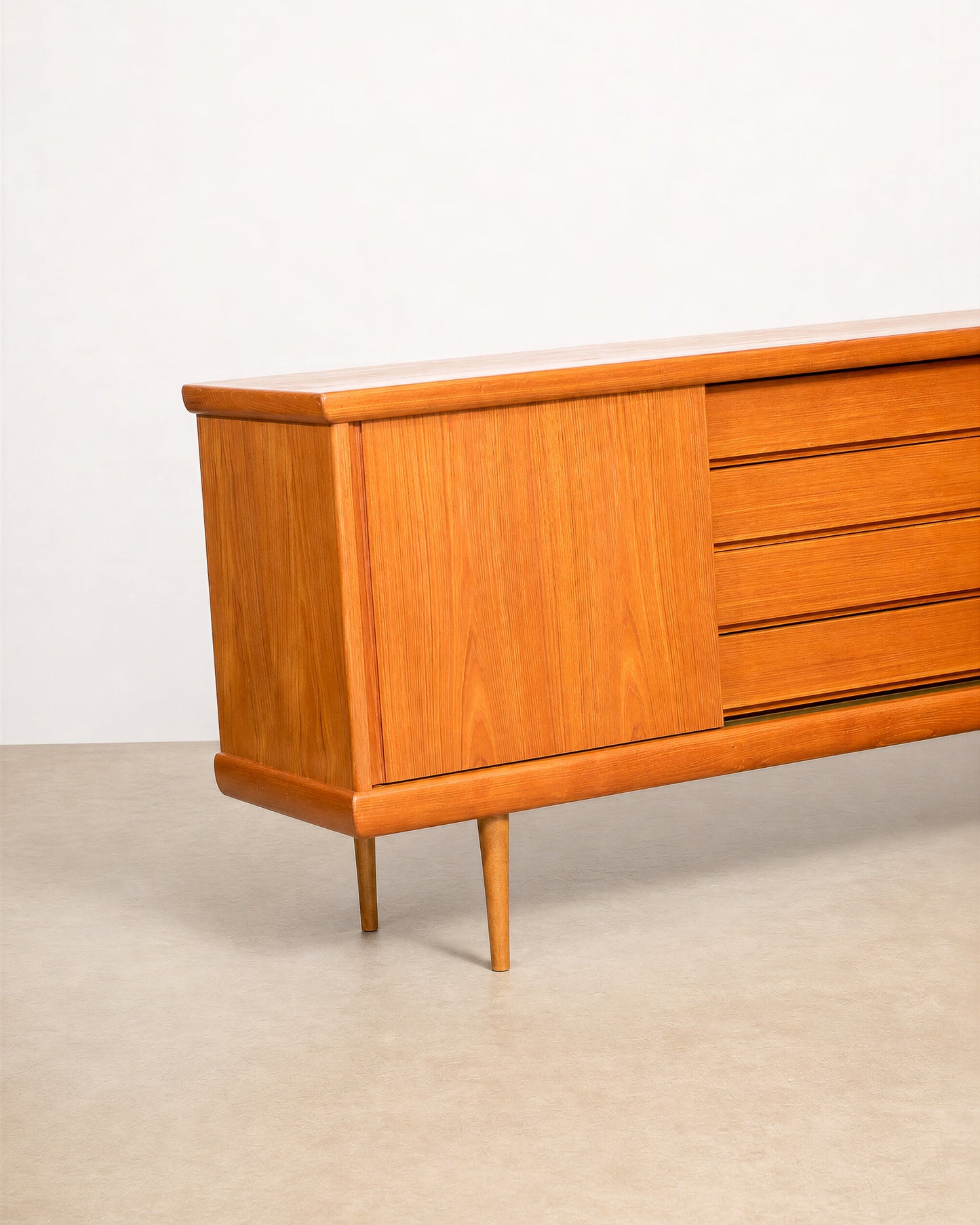 MCM Teak Credenza by Northern Industries (1964)