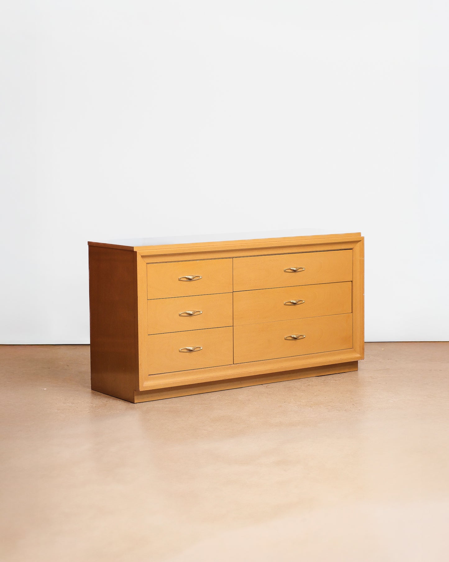 MCM Contemporary Maple Dresser By Pepplers
