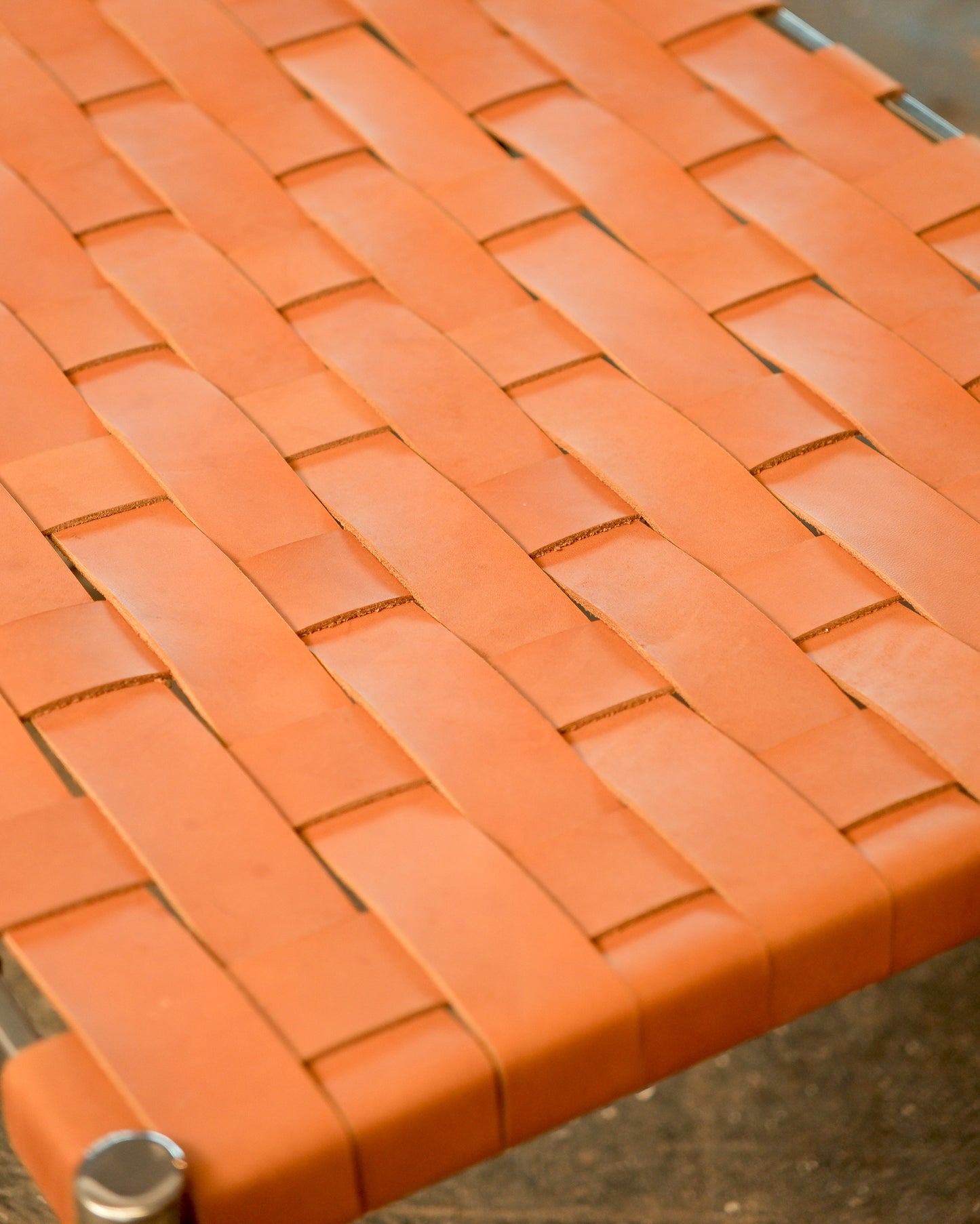 Chestnut Leather Kennedy Bench By United Strangers