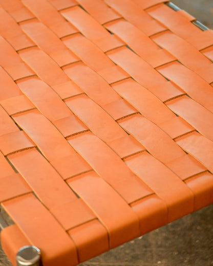 Chestnut Leather Kennedy Bench By United Strangers