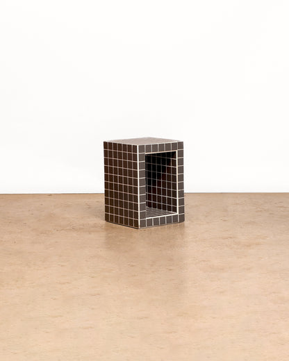 Tiled Dark Gray Coffee Table