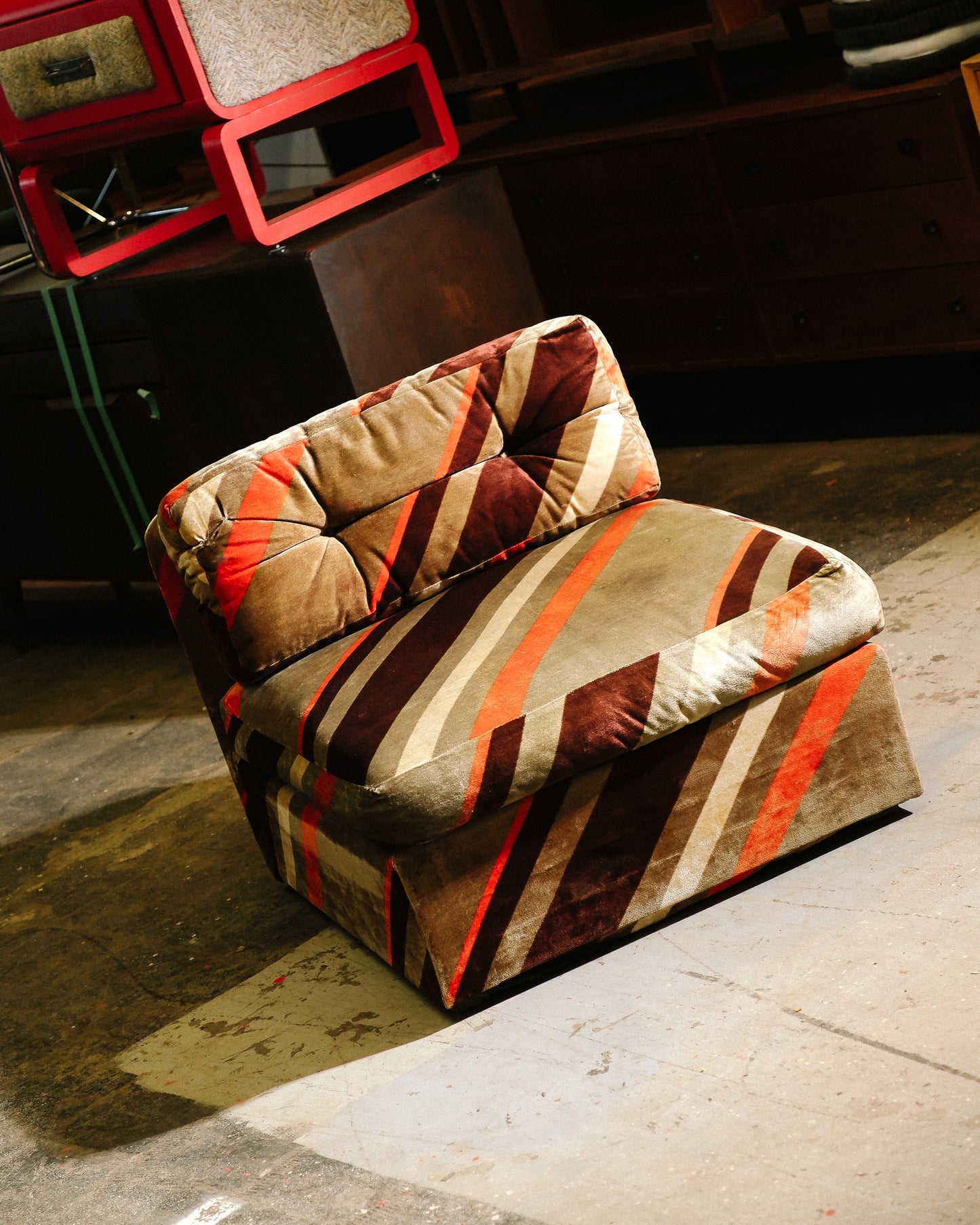 Vintage Modular Sofa by Luigi Tiengo for Cimon (1974)