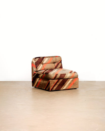 Vintage Modular Sofa by Luigi Tiengo for Cimon (1974)