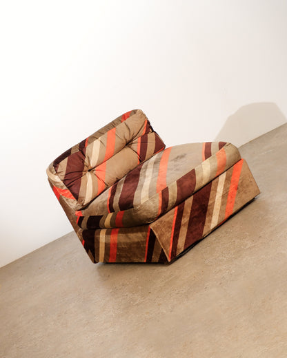 Vintage Modular Sofa by Luigi Tiengo for Cimon (1974)