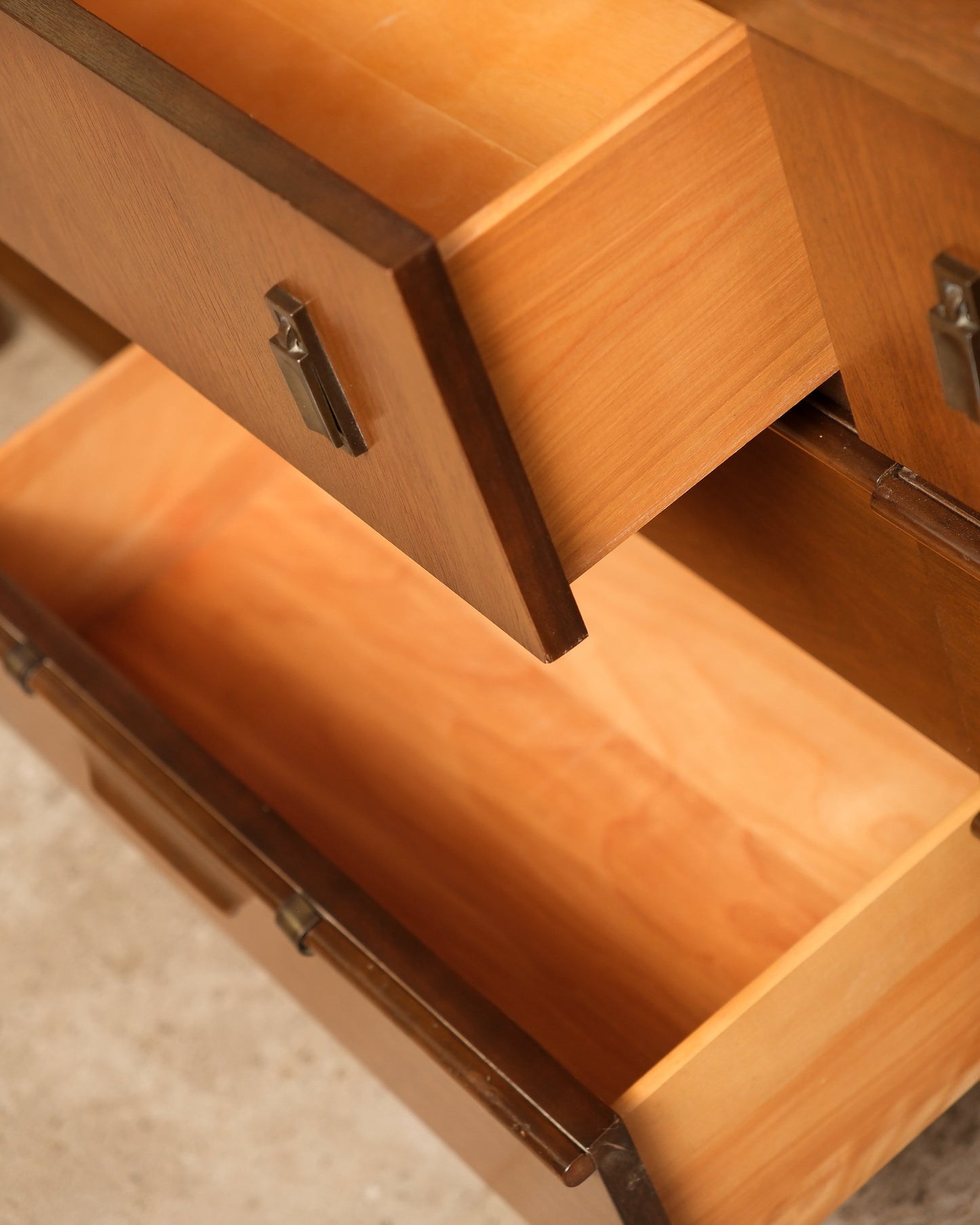 MCM Dark Walnut Dresser By Viscol