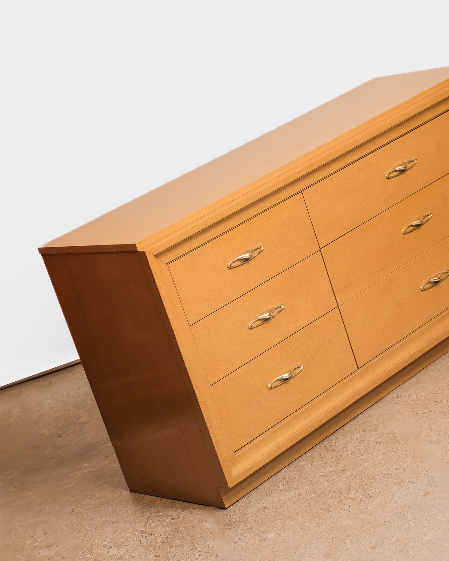MCM Contemporary Maple Dresser By Pepplers