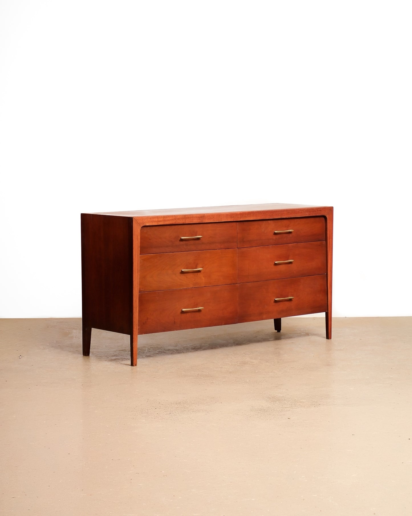 MCM Dark Walnut Dresser by Pepplers