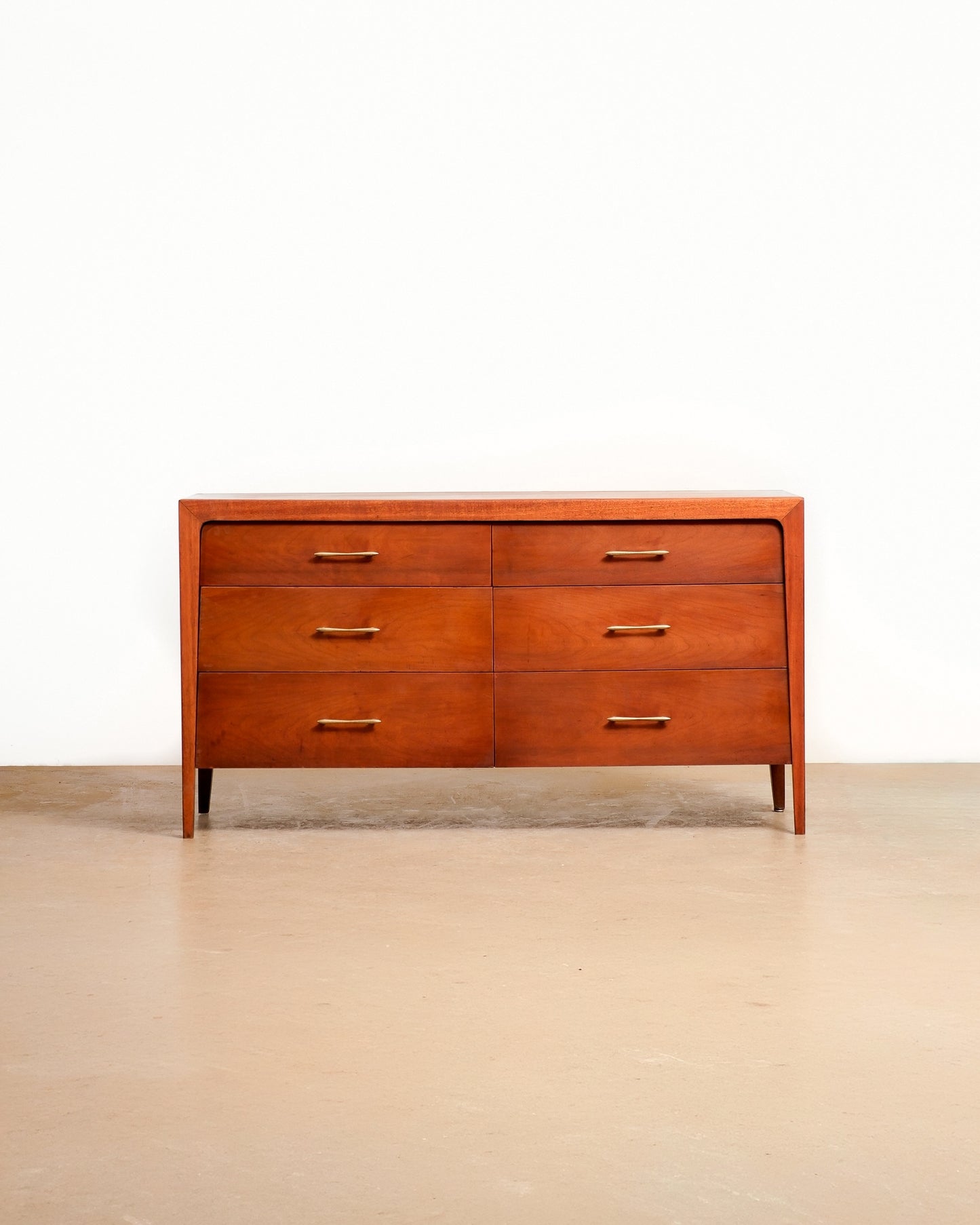 MCM Dark Walnut Dresser by Pepplers