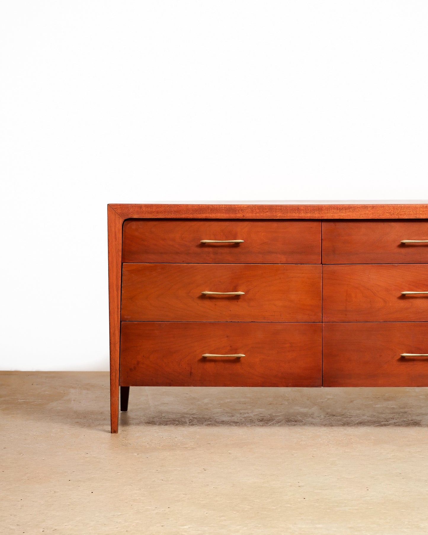 MCM Dark Walnut Dresser by Pepplers