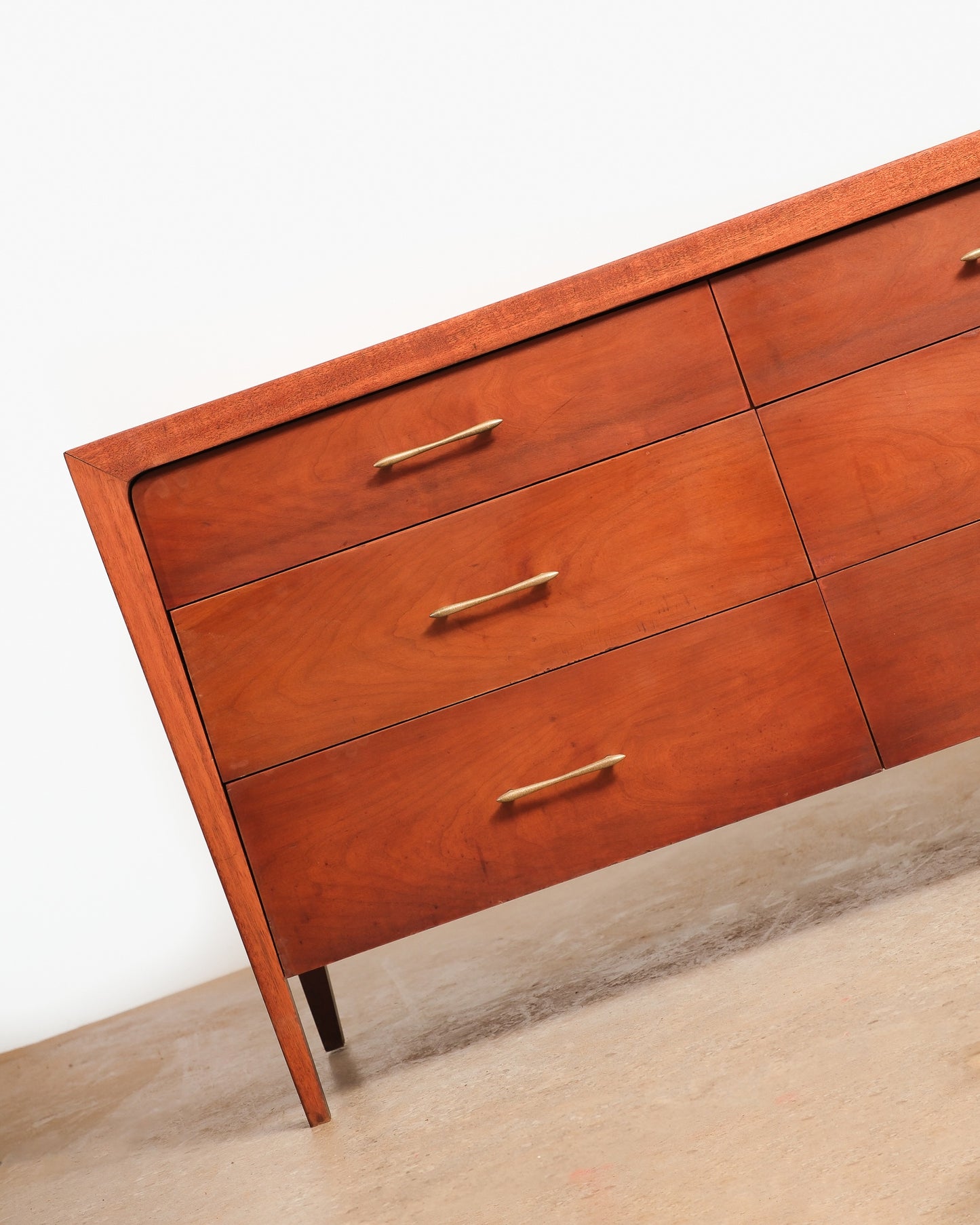 MCM Dark Walnut Dresser by Pepplers