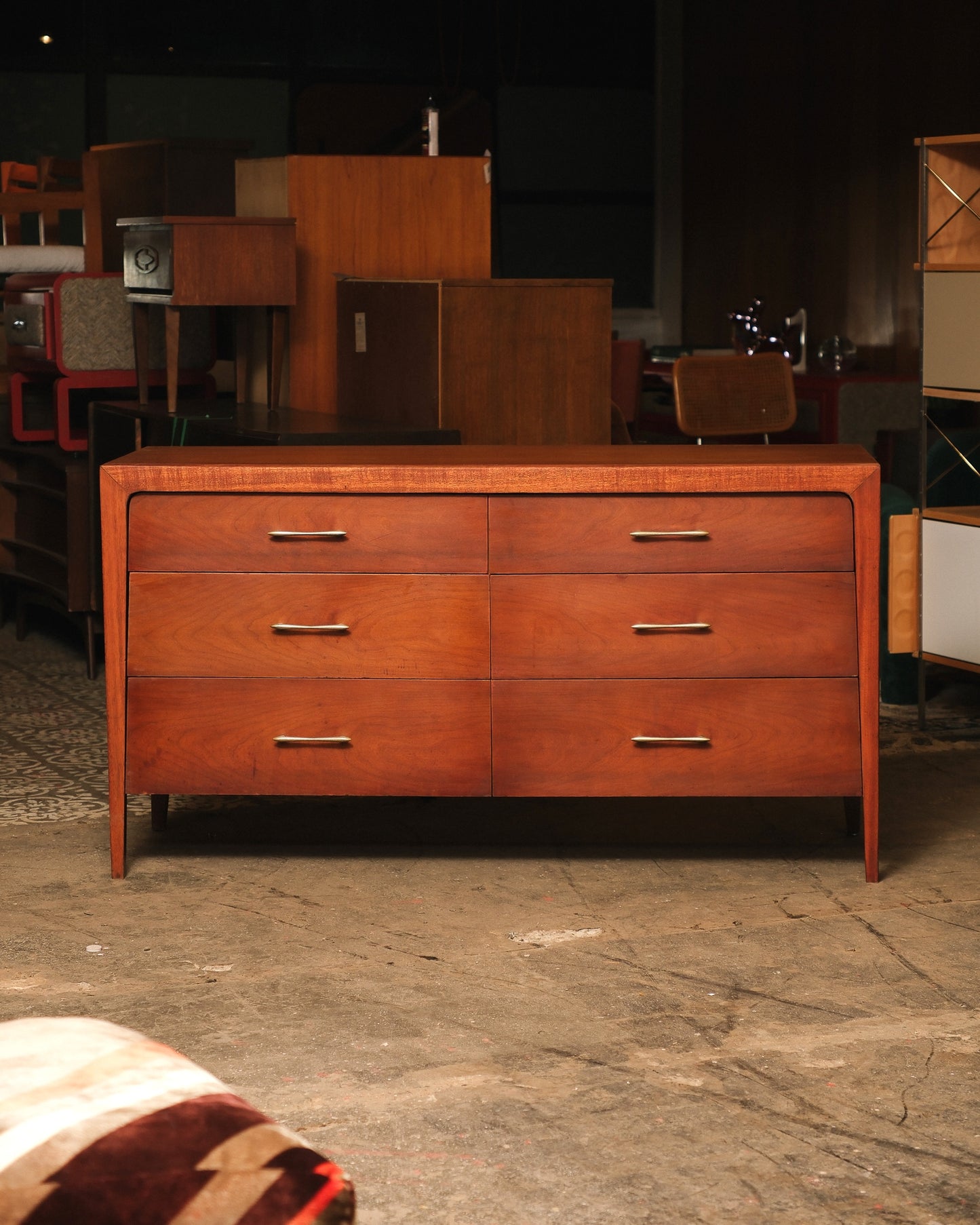 MCM Dark Walnut Dresser by Pepplers