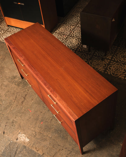 MCM Dark Walnut Dresser by Pepplers