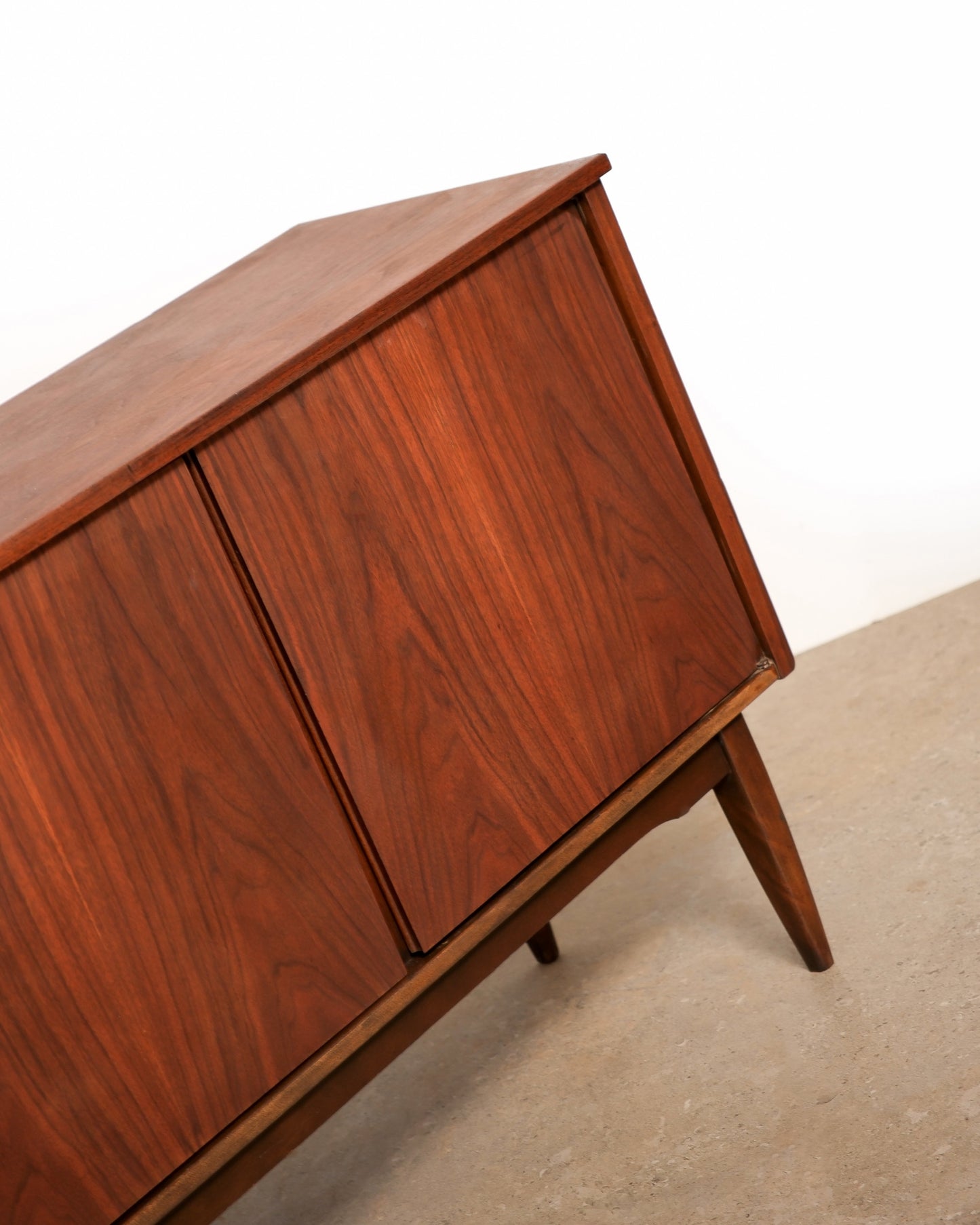MCM Dark Walnut Sideboard by KF