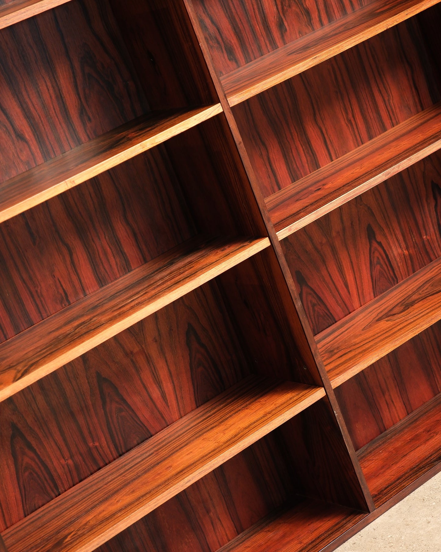 MCM Rosewood Danish Bookshelf
