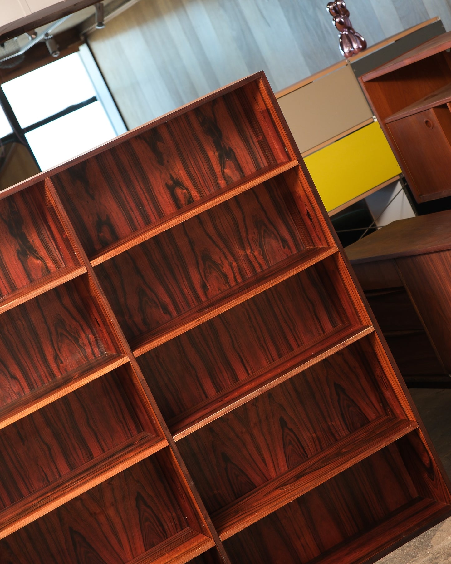 MCM Rosewood Danish Bookshelf