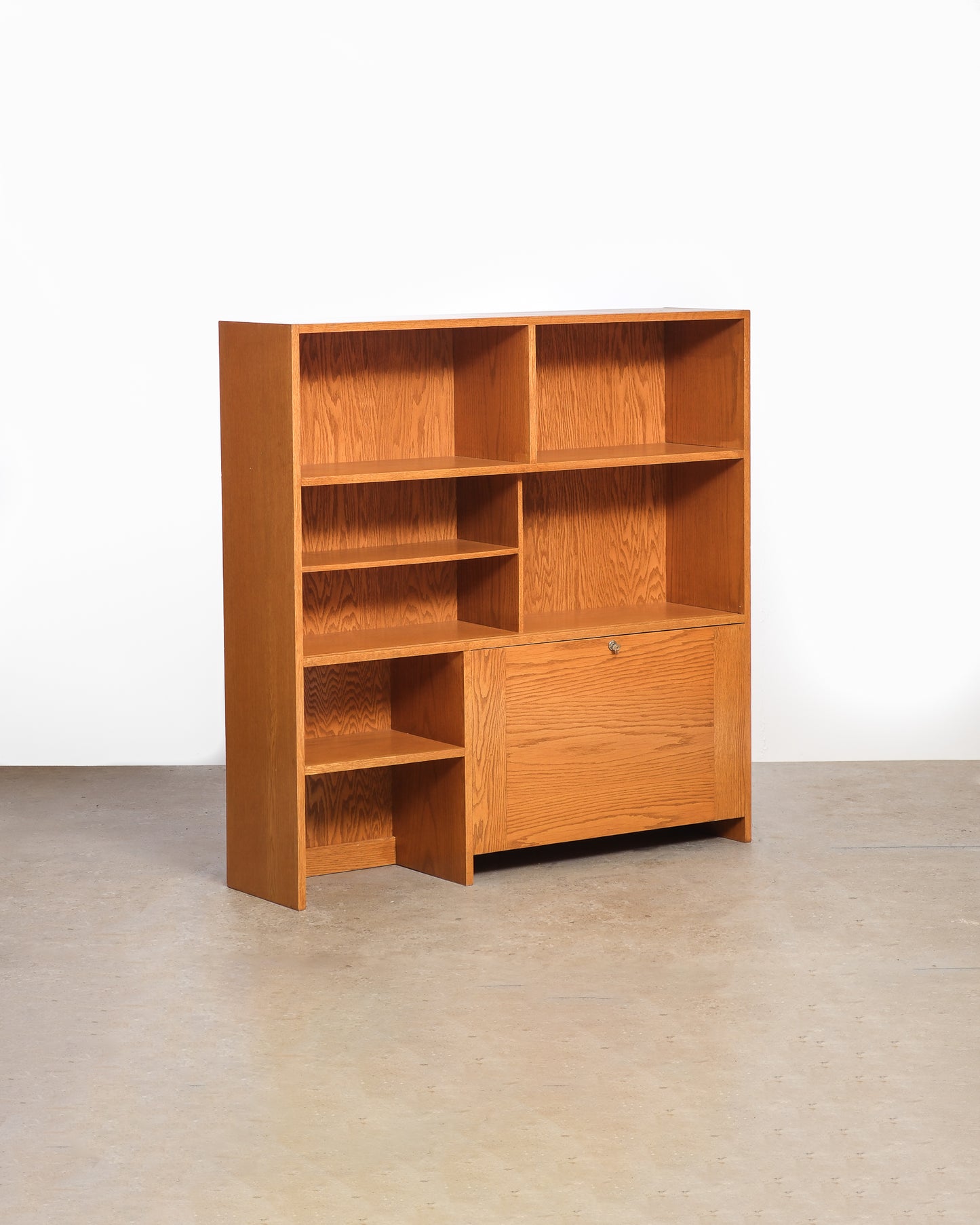 MCM Oak Cabinet / Bookcase