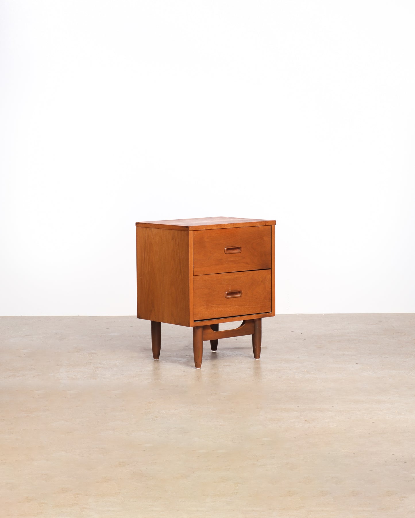 MCM Walnut Nightstand