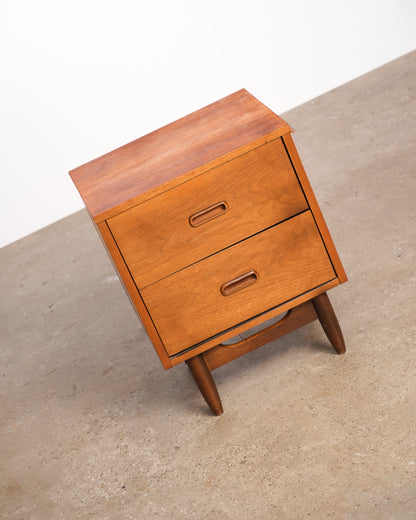 MCM Walnut Nightstand