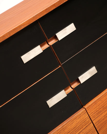MCM Wide Dresser Black Base By Treco