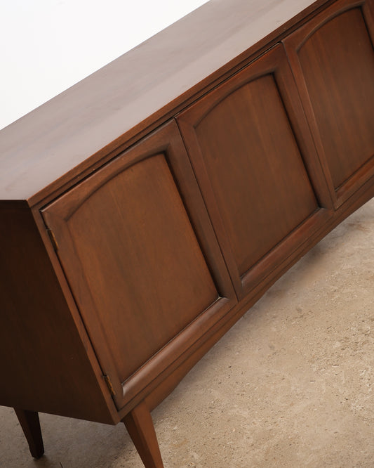 MCM Walnut Buffet Credenza
