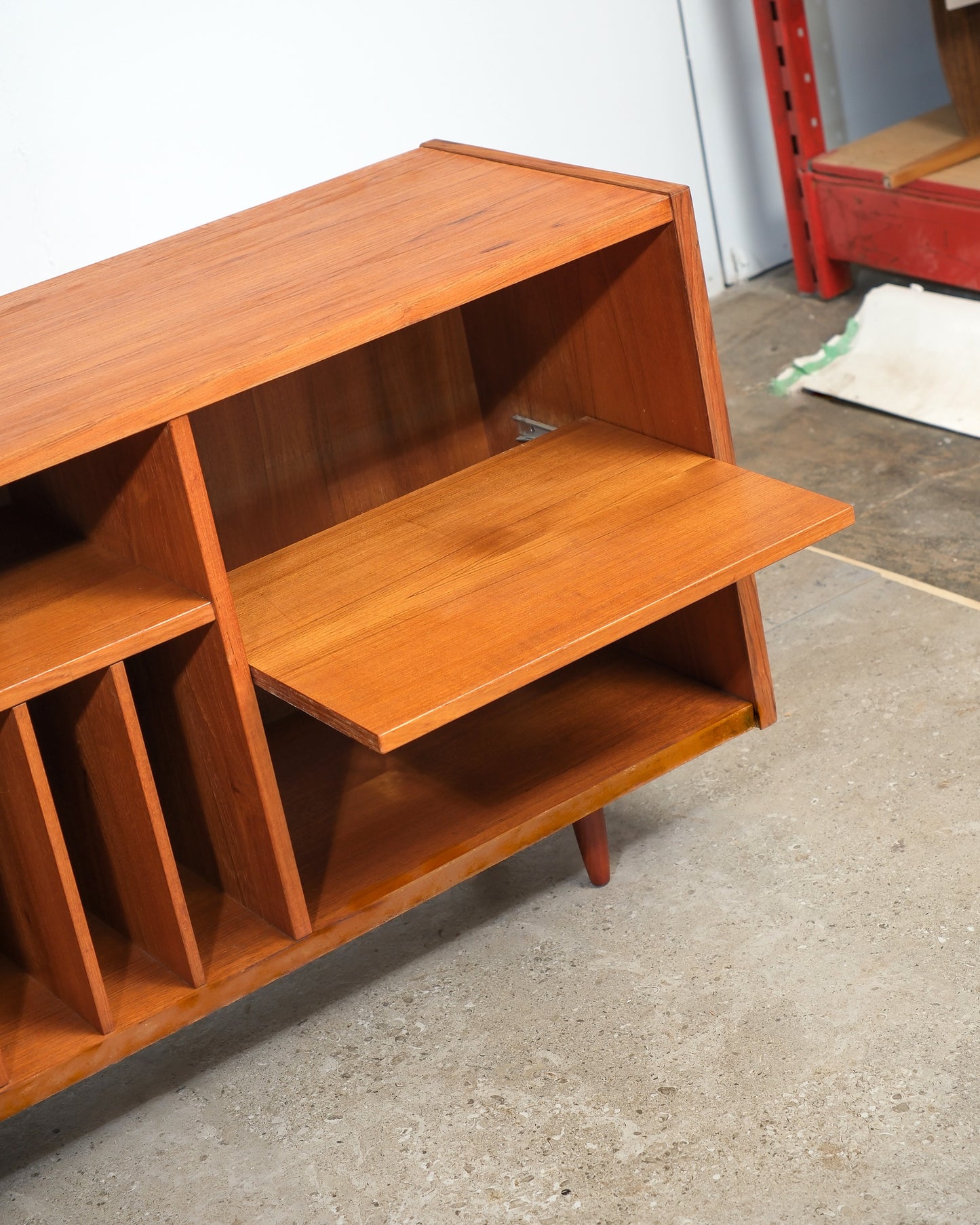 MCM Refurbished Danish Teak Sideboard