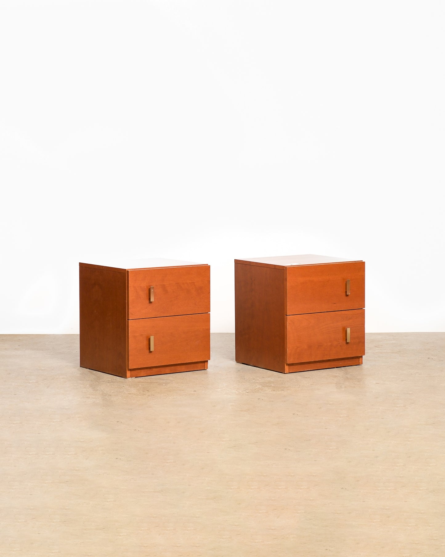 MCM Teak Nightstand Set