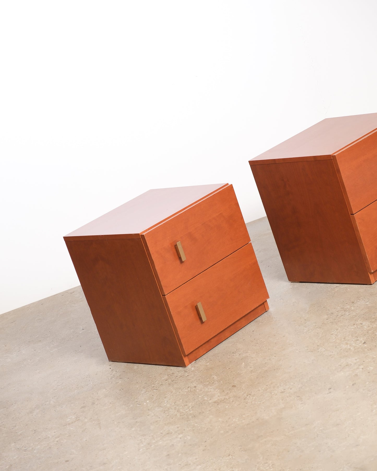 MCM Teak Nightstand Set