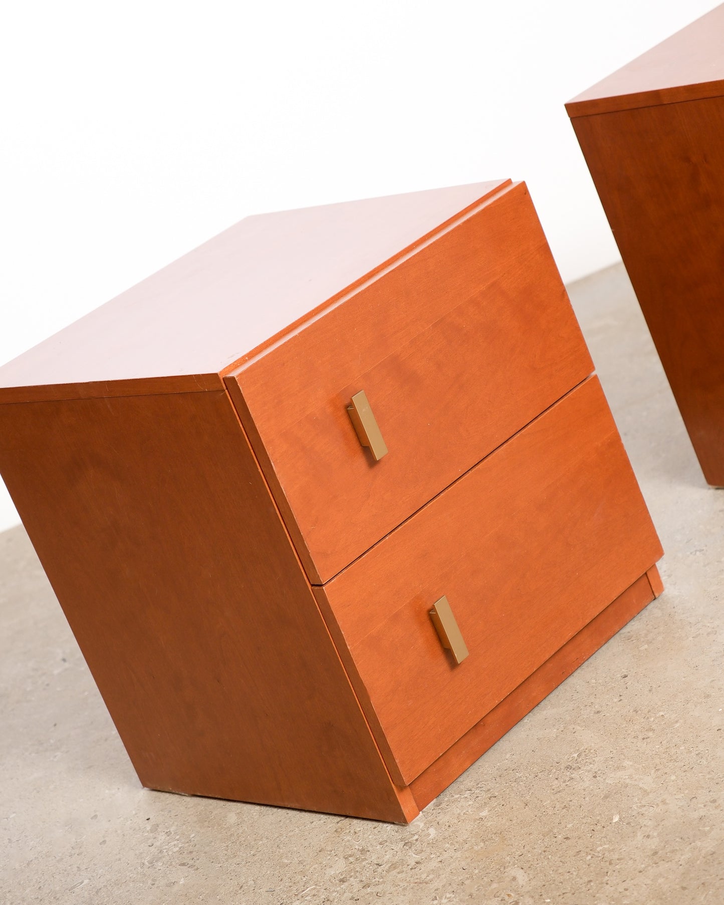 MCM Teak Nightstand Set