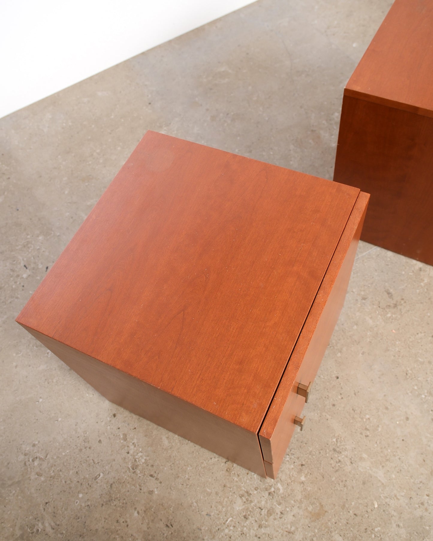 MCM Teak Nightstand Set