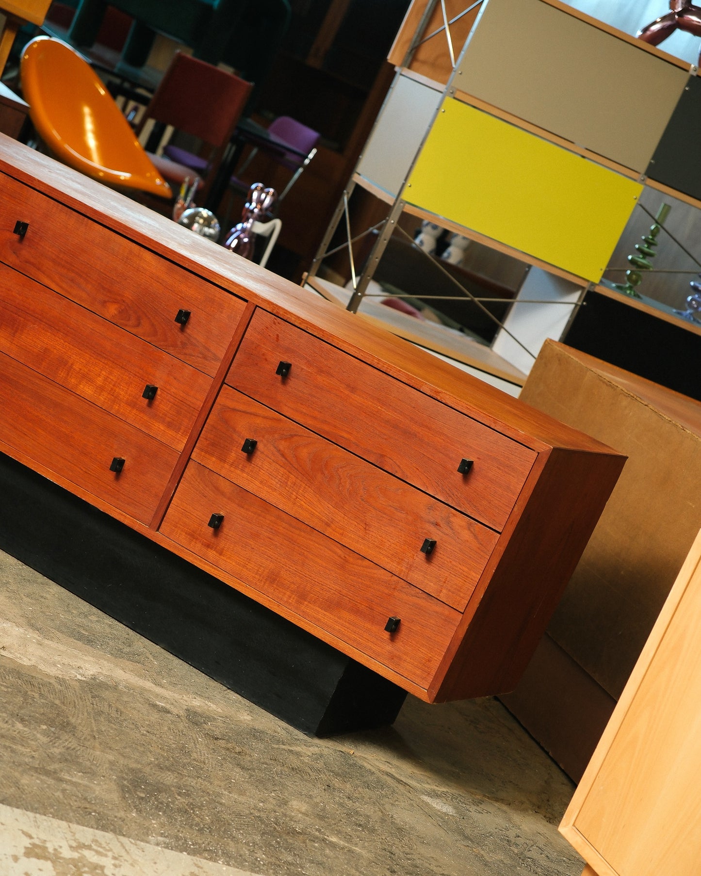MCM Minimalist Teak Dresser