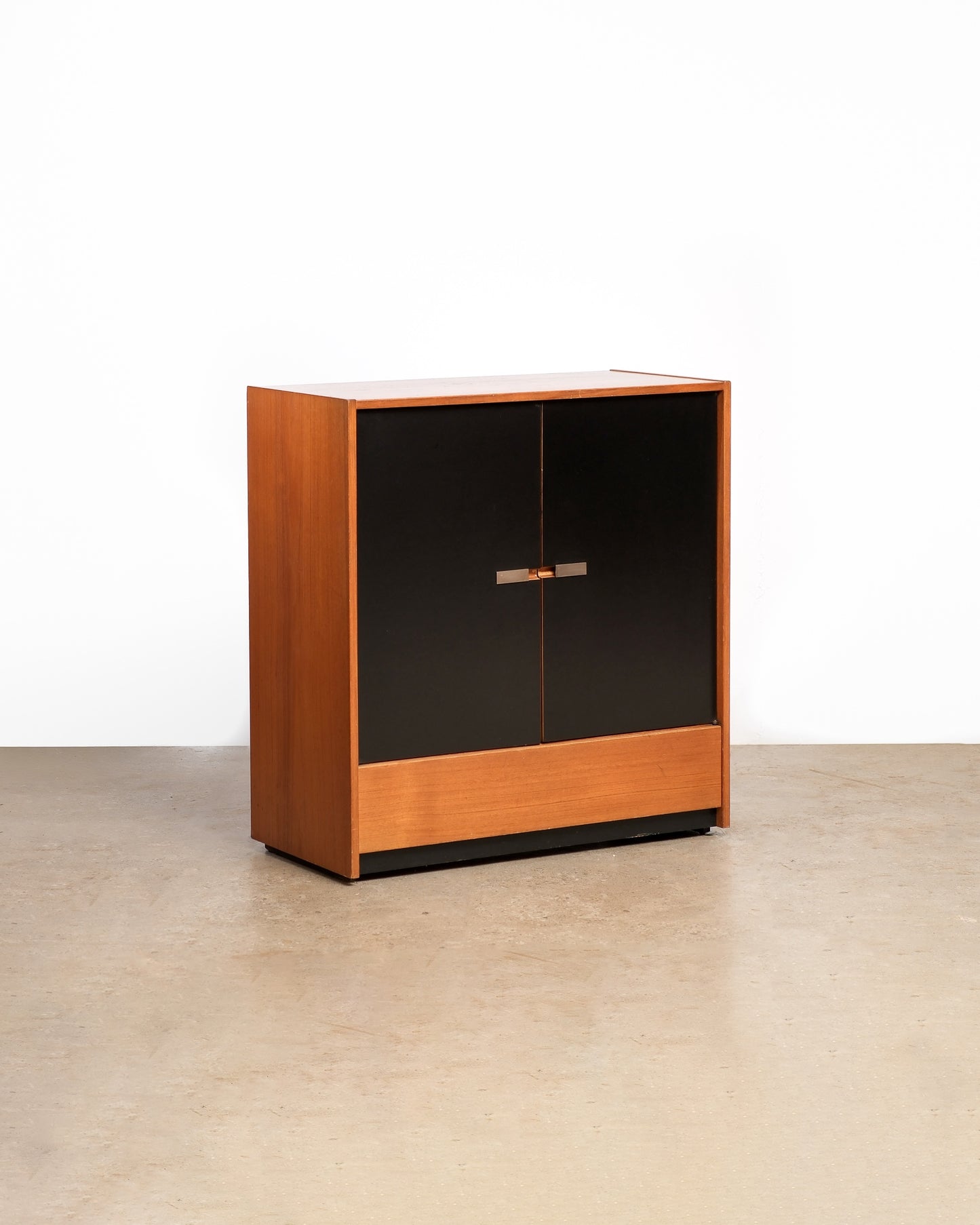 MCM Teak Tallboy Dresser By Treco