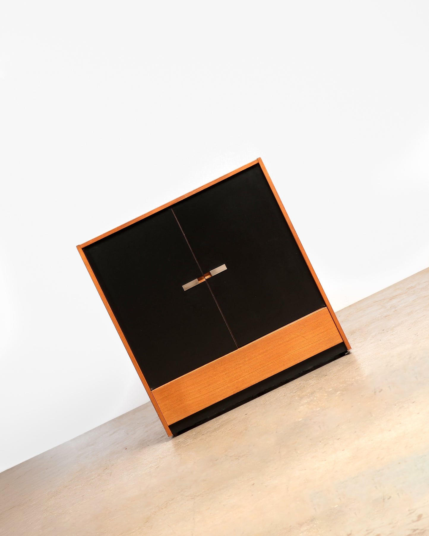 MCM Teak Tallboy Dresser By Treco