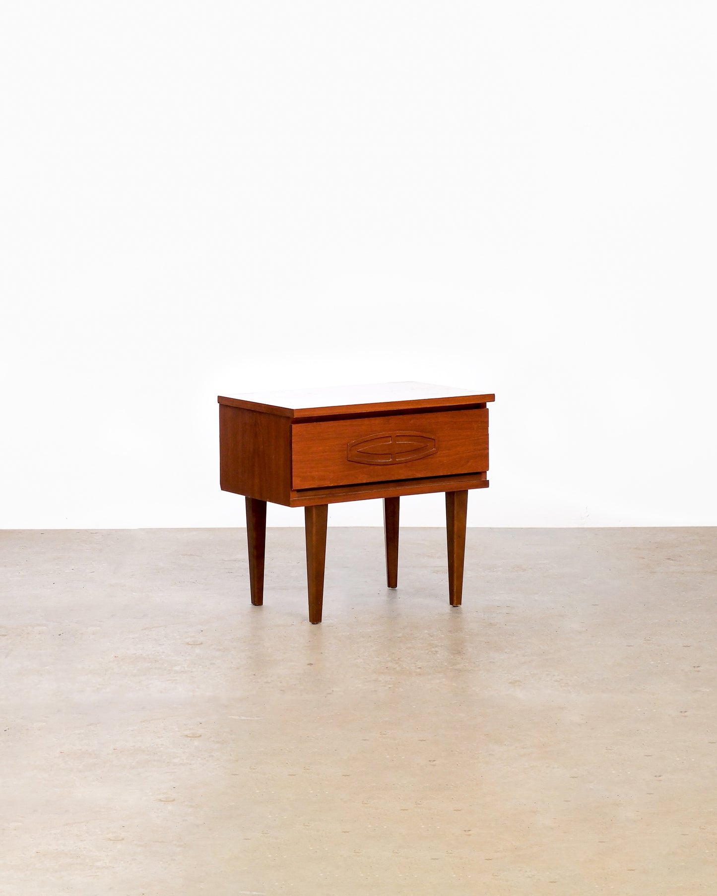 MCM Walnut Nightstand